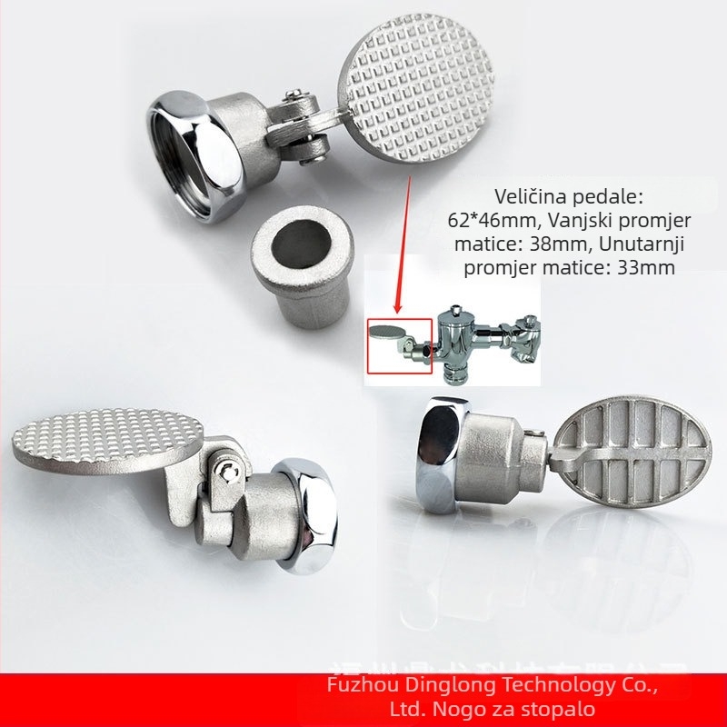 Jadro ventila za ispiranje toaleta za American Standard - ručno upravljan potisni vijak, model 9852, metal