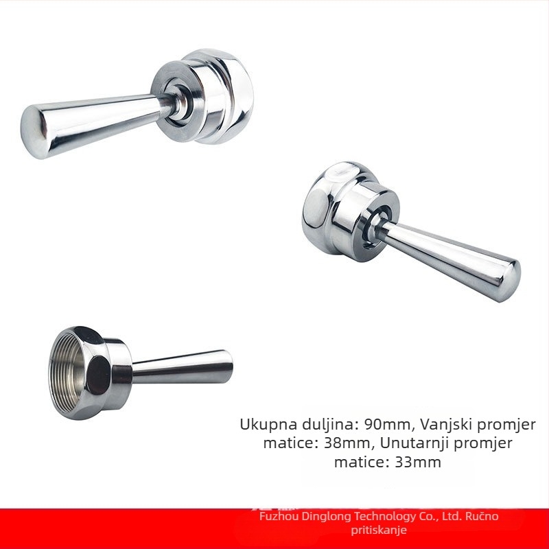 Jadro ventila za ispiranje toaleta za American Standard - ručno upravljan potisni vijak, model 9852, metal