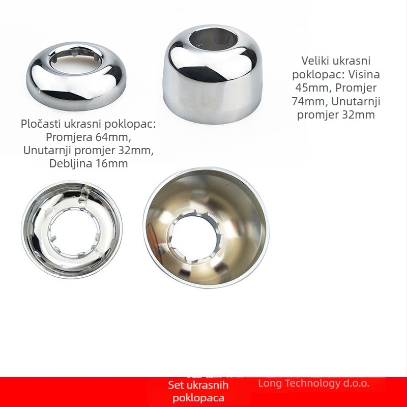 Jadro ventila za ispiranje toaleta za American Standard - ručno upravljan potisni vijak, model 9852, metal