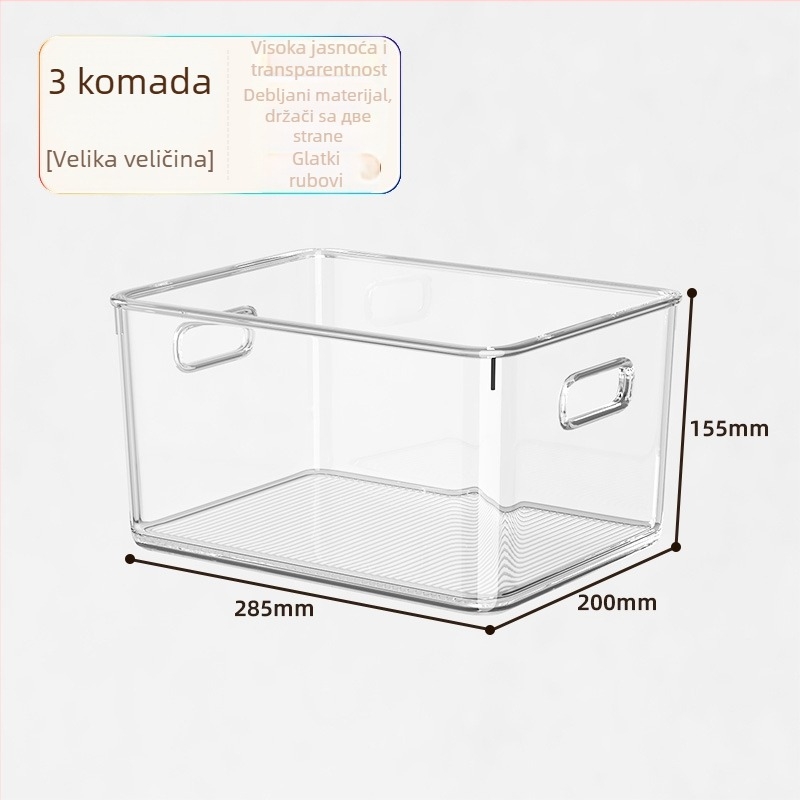 Prozirna kutija za skladištenje u hladnjaku za voće i povrće, organizator jaja, uvoz, materijal: svila cvijeća, bez logotipa