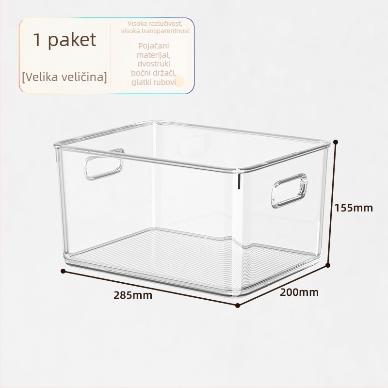 Prozirna kutija za skladištenje u hladnjaku za voće i povrće, organizator jaja, uvoz, materijal: svila cvijeća, bez logotipa