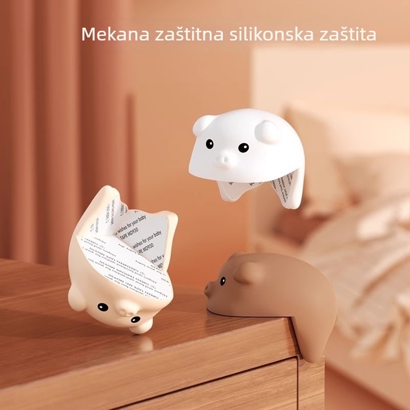 Silikonski zaštitni kutovi za bebe – pravokutni kut stola, zaštita od udara