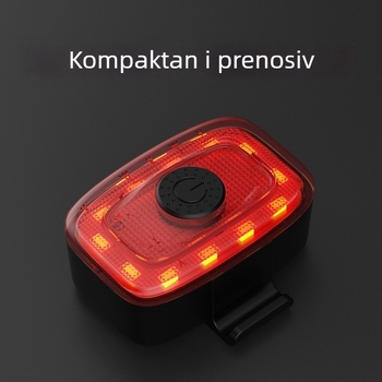 Prednje i stražnje svjetlo za bicikl s USB punjenjem, za noćnu vožnju cestovnim i planinskim biciklima, svjetlo upozorenja