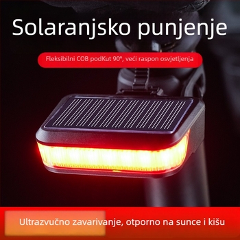 Assaulter stražnja svjetiljka za bicikl, Model 1120, solarno napajanje, noćno vožnja upozoravajuće svjetlo za MTB i cestovne bicikle