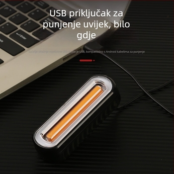 Biciklistična stražnja svjetiljka s bežičnim daljinskim upravljanjem i USB punjenjem (Marka: D980; Uvoz: Ne; Ovlaštene privatne marke: Ne)