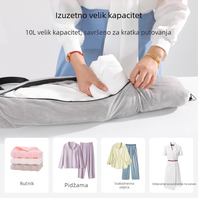 U-oblik putni jastuk, punjenje od poliester vlakana, poliester tkanina, casual stil