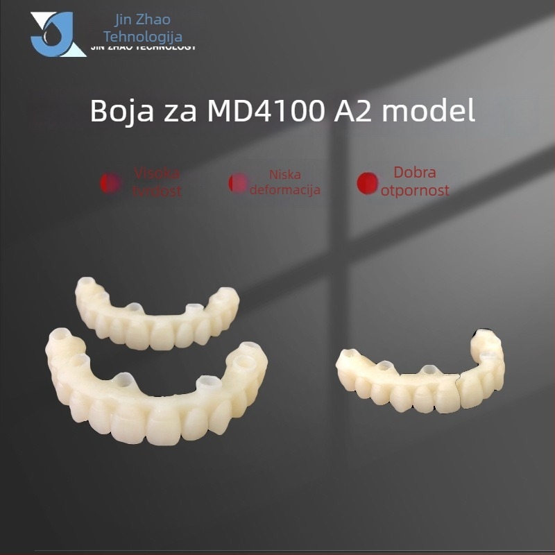 Fotopolimer za 3D ispis dentalnog modela, ortodontska serija, rezolucija 0,05 mm, LCD 405 nm, Jin Chao