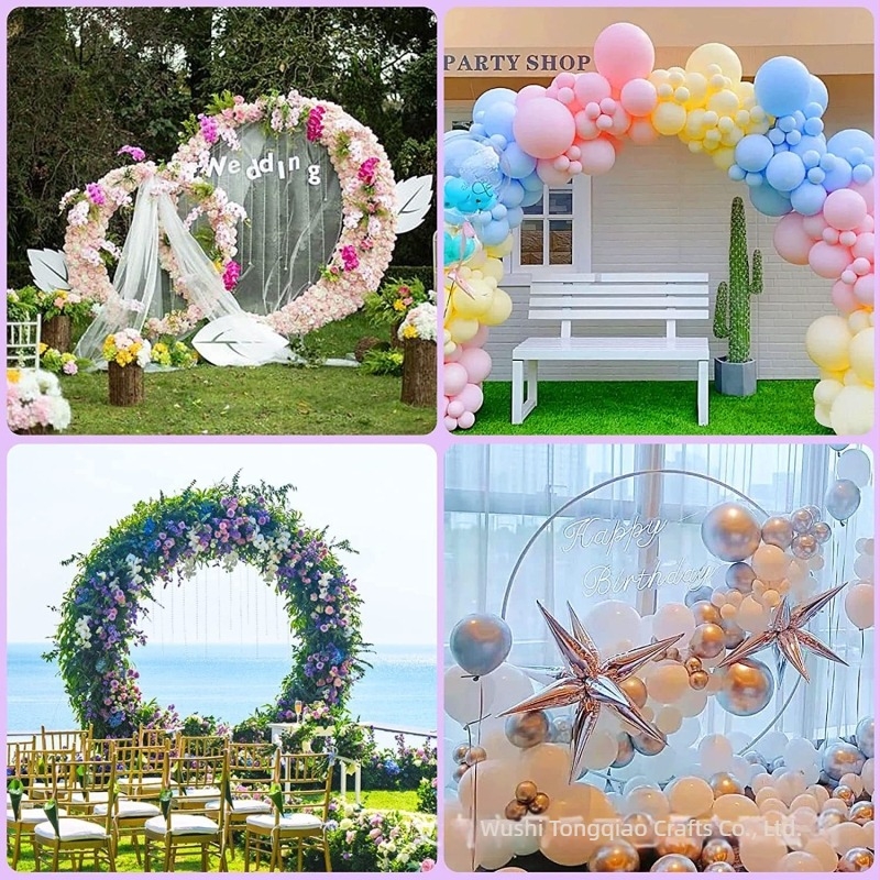 Kružni luk sa bazom za balone – svadbena pozadina rekvizita, plastična, Net Red stil