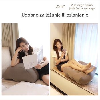 Naduvni jastuk za nogu, model 517, PVC, sklopivi, 0,5 kg, za odrasle