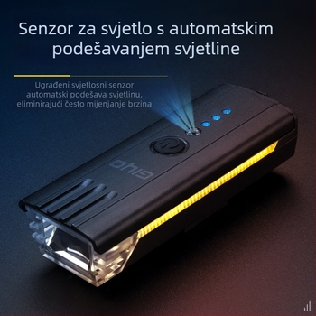 Biciklistička prednja svjetiljka USB punjiva, vodootporna LR-EOS230