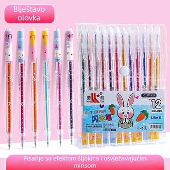 Pero s kugličnim vrhom, vrh od olovno-mesingske zlitine, plastično kućište, kapica, osnovno pakiranje; pogodno za opće crtanje i bilješke