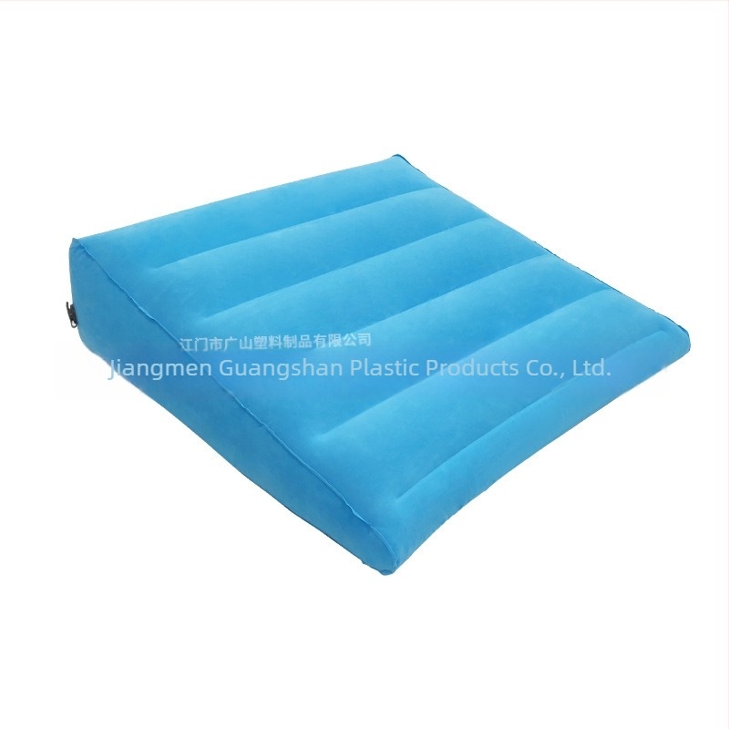Naduvajuća jastučnica WP-002, materijal: PVC + flokiranje; debljina: 0,25 mm PVC, 0,45 mm nakon flokiranja; stil: trokutasti