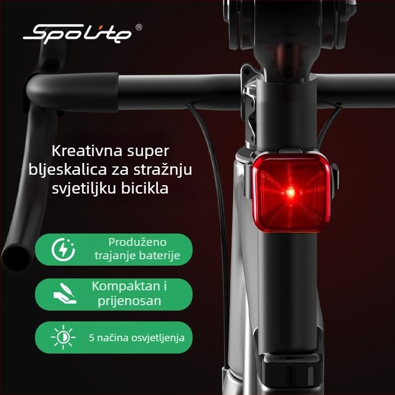 SpoLite prednja svjetiljka za bicikl – prilagodba dostupna, nije uvezeno