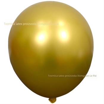 Balon –Lateks, okrugli, metalni sjaj – Le Le Tsai brand, za vjenčanja, rođendane, zabave i dekoracije otvorenja