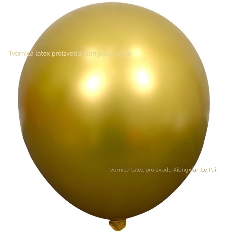 Balon –Lateks, okrugli, metalni sjaj – Le Le Tsai brand, za vjenčanja, rođendane, zabave i dekoracije otvorenja