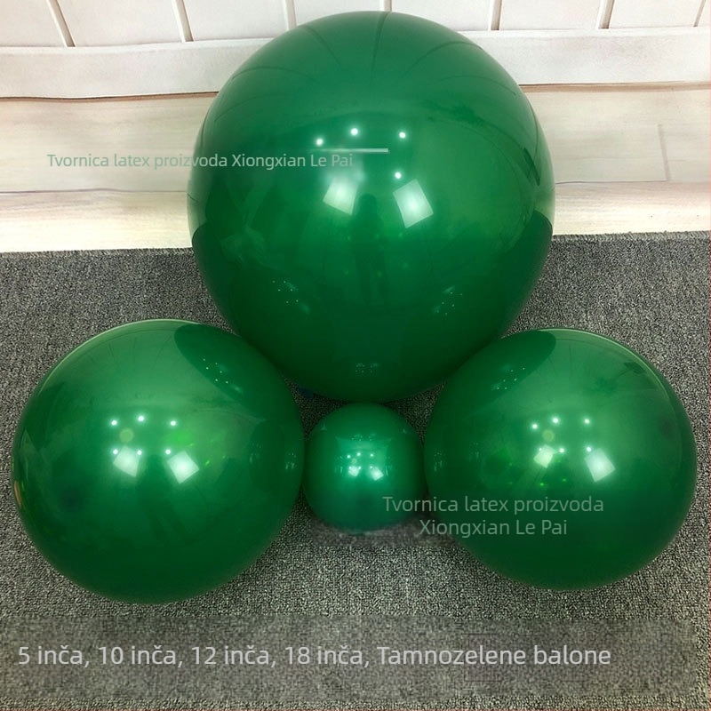 Balon –Lateks, okrugli, metalni sjaj – Le Le Tsai brand, za vjenčanja, rođendane, zabave i dekoracije otvorenja