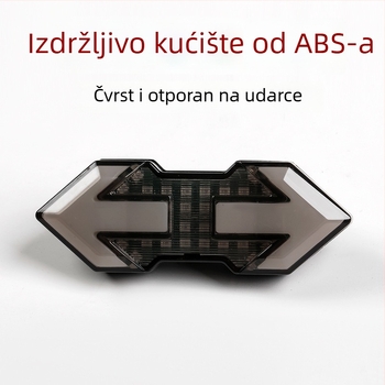 Daljinski upravljano stražnje svjetlo za bicikl, USB punjivo, za planinske bicikle, sigurnosno upozoravajuće osvjetljenje