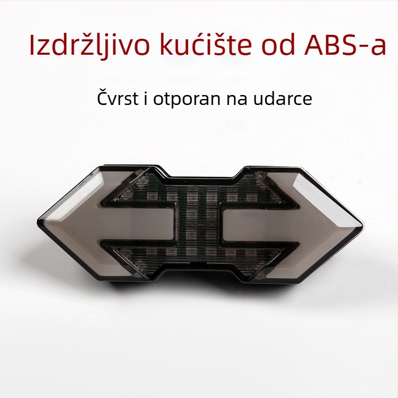 Daljinski upravljano stražnje svjetlo za bicikl, USB punjivo, za planinske bicikle, sigurnosno upozoravajuće osvjetljenje
