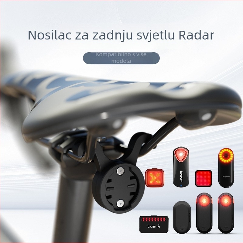 CYCLAMI S11 baza stražnjeg svjetla, univerzalni nosač za okvir bicikla, kompatibilan s različitim vrstama stražnjih svjetala