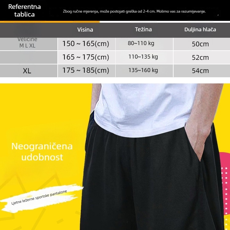 Košarkaške trening hlače – pamucna smjesa s 30% elastana, brzo se suše, unisex, za košarku, trening i zagrijavanje