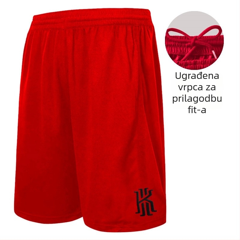 Košarkaške trening hlače – pamucna smjesa s 30% elastana, brzo se suše, unisex, za košarku, trening i zagrijavanje