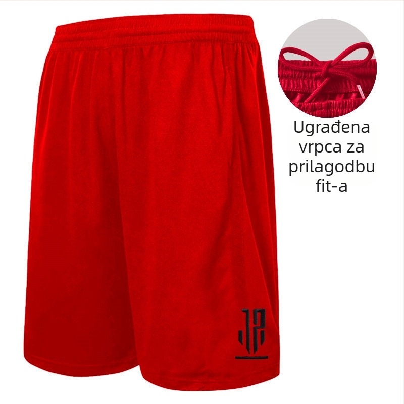 Košarkaške trening hlače – pamucna smjesa s 30% elastana, brzo se suše, unisex, za košarku, trening i zagrijavanje