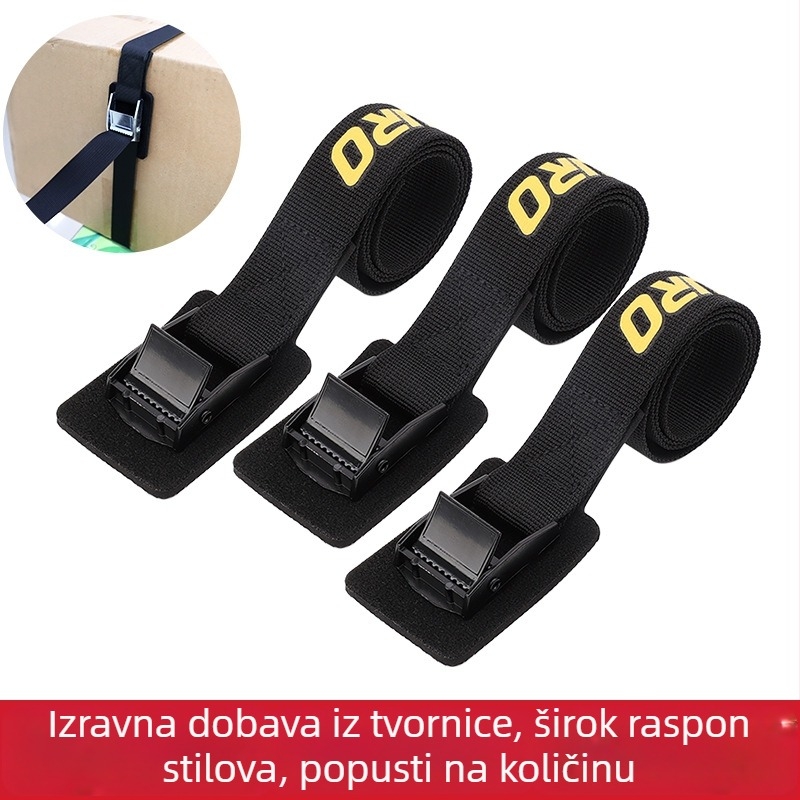 Pojas od cinkovog legura, kopča 25 mm, crni elektroforetski premaz, teksturirana vezna traka