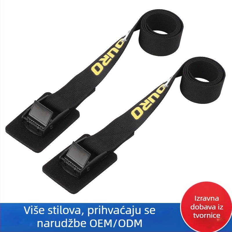 Pojas od cinkovog legura, kopča 25 mm, crni elektroforetski premaz, teksturirana vezna traka