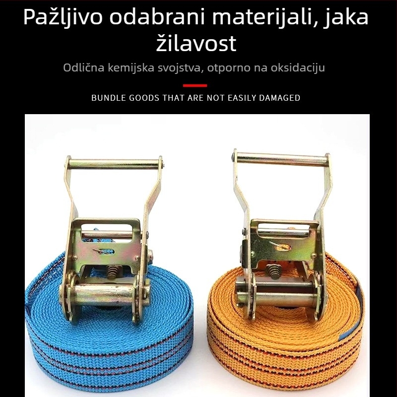 Napinjač bez kuka za poliesterske transportne pojaseve, višebojni