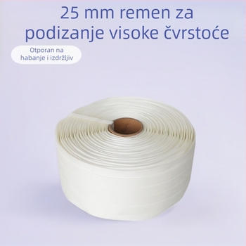 Tkana poliesterska traka za pričvršćivanje tereta, otporna na habanje, nosivost 2000 kg