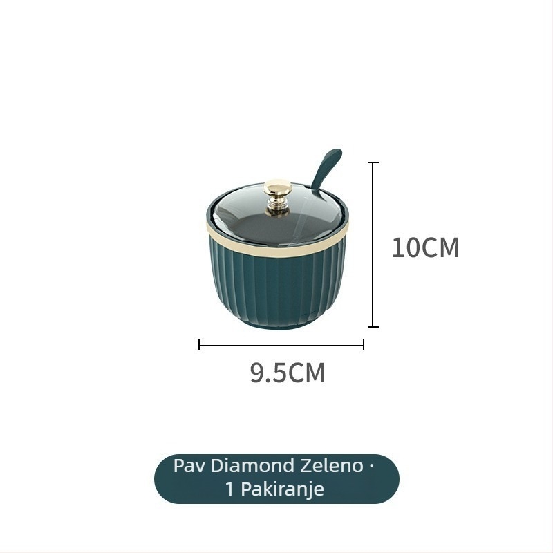 Set posuda za začine s čvrsto zatvorenim plastičnim posudama; plastični materijal; moguć tisak logotipa; prilagodba; vrhunska kvaliteta