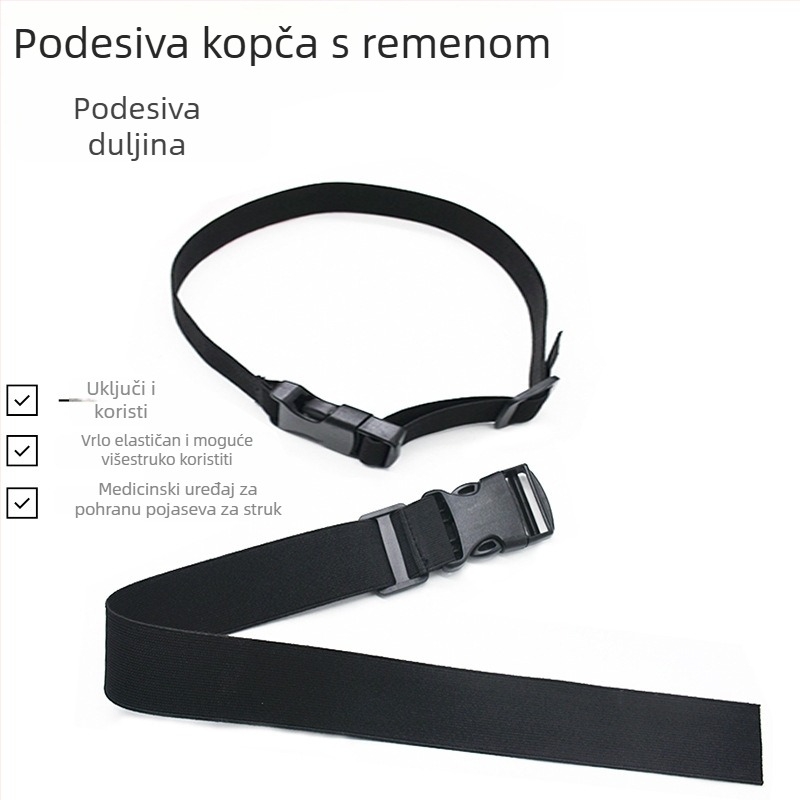 Elastična vezna traka s kopčom za šatore i prtljagu – polipropilen, debljina 1,2 mm, težina 0,2 kg, porijeklo Guangdong, prilagođena obrada