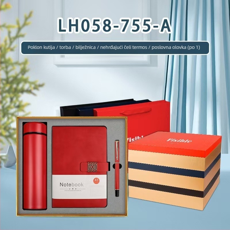 Bilježnica - Brend Jbchuanq / Golden Legend; Kožna korica od umjetne kože; Vezanje: žično ljepilo; Dowling papir; 120 stranica (80 g)