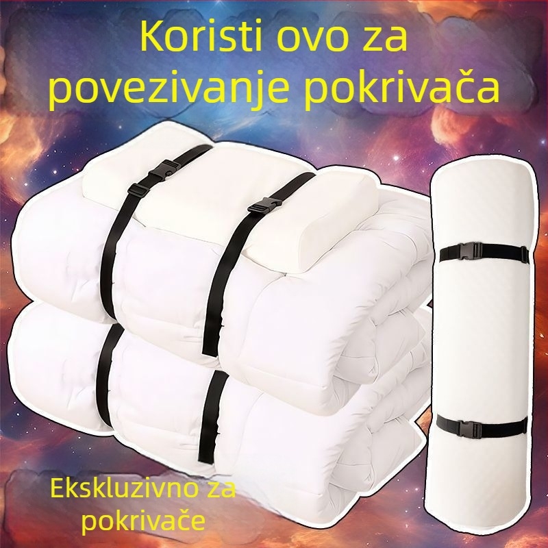 Pojas za vezivanje za prtljagu i joga podloge — podesiva kopča, višefunkcionalan, gradski minimalistički stil, proljeće 2025