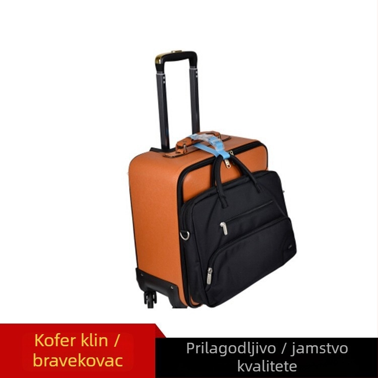 Federer najlonska traka za prtljagu s vanjskim kopčom i klipom, nosivost 25 kg