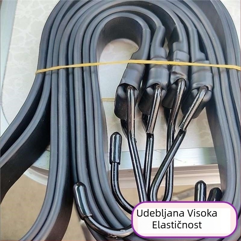 Elastična traka od butilnog kaučuka za učvršćivanje tereta, debela i izdržljiva za motocikle i kamione