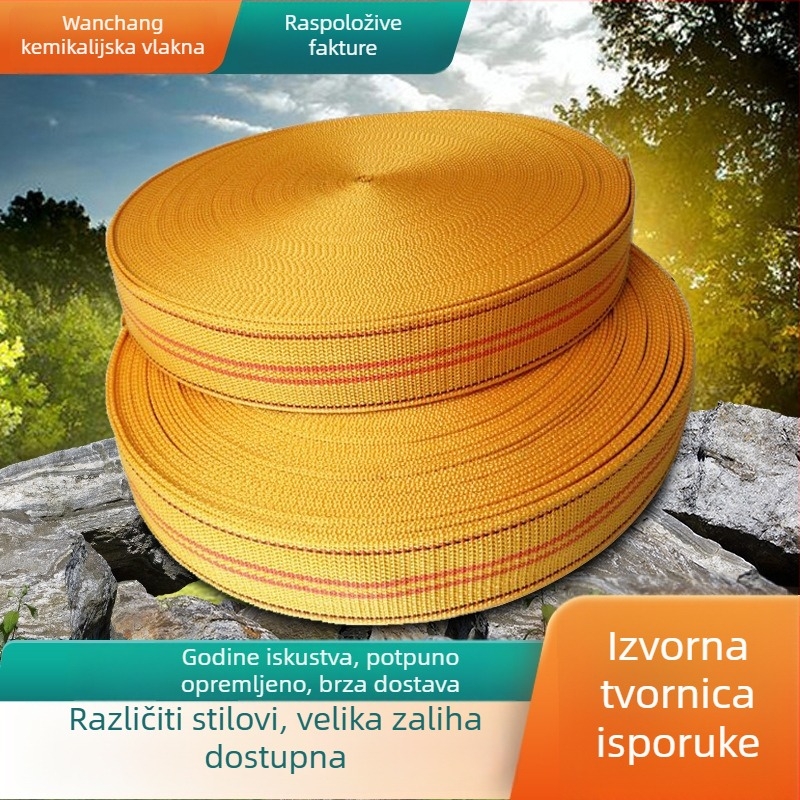 Traka za vezivanje tereta od polipropilenskih vlakana, marke Wanchang, za fiksiranje tijekom prijevoza i skladištenja