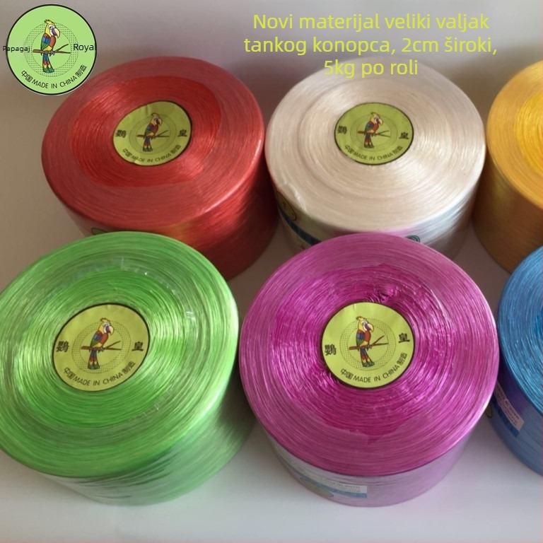 Plastično pakiranje užad Parrot king, materijal PP, debljina 0.03