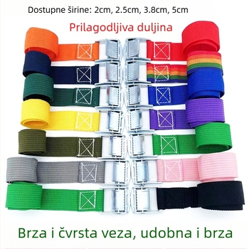 Spona za zatezanje tereta (Kod proizvoda: St-zinc alloy buckle 5cm; Materijal: Polipropilen; Marka: Santai Industrial)