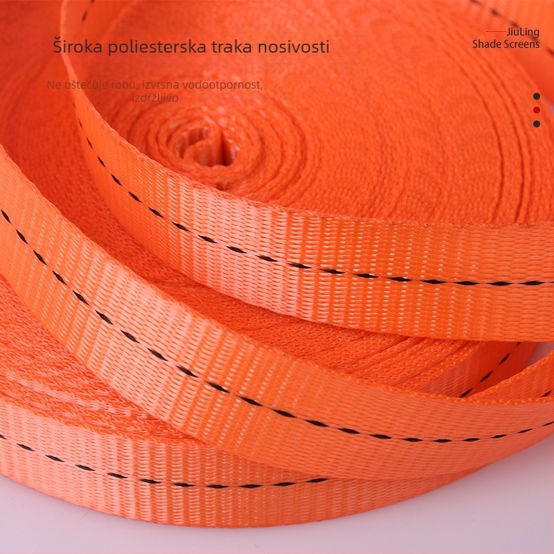 Trake za povezivanje - Poliester trake za pouzdano pričvršćivanje (Brand: Xinda; Primjena: prikolica, prijevoz tereta, osiguranje kontejnera)