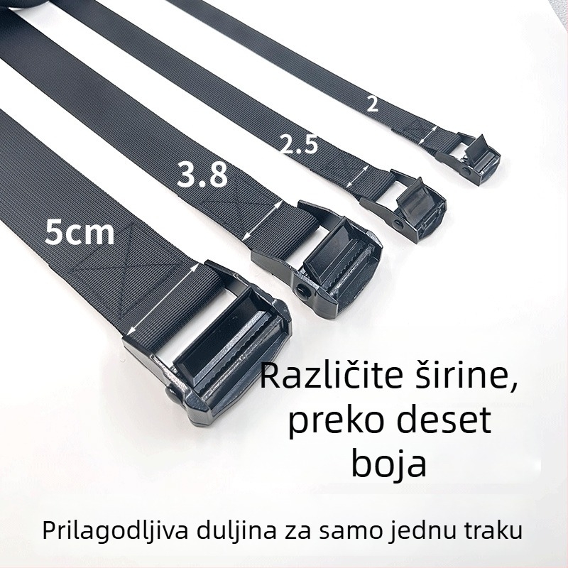 Remeni za pričvršćivanje kamiona s kopčom od cinkovog legura za palete