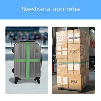 Shengbang Pojas za prtljagu – najlon, najlonski Velcro, za povezivanje i pričvršćivanje