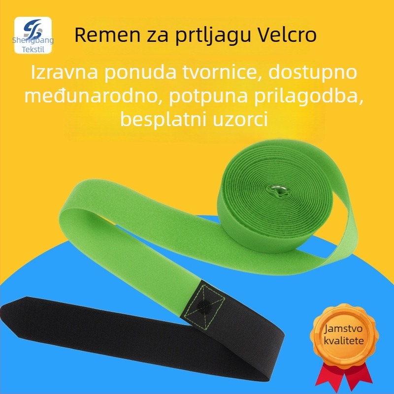 Shengbang Pojas za prtljagu – najlon, najlonski Velcro, za povezivanje i pričvršćivanje