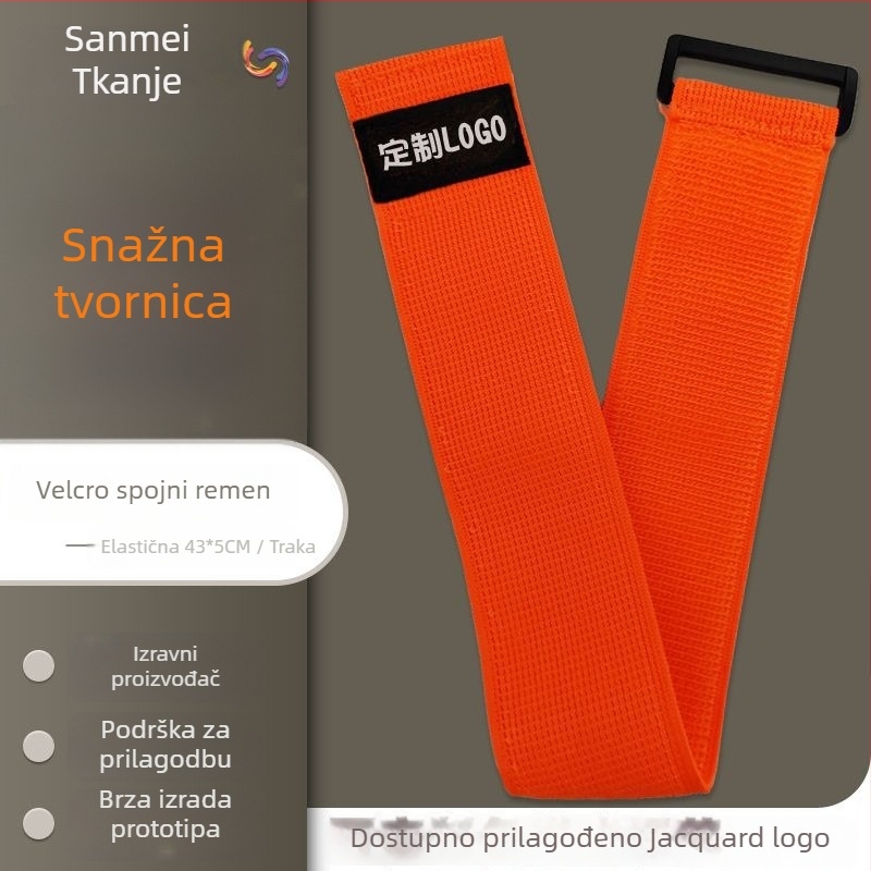 Elastična traka s Velcro zatvaračem za struk, zglob i nadlakticu — najlon/poliester smjesa, Sanmei