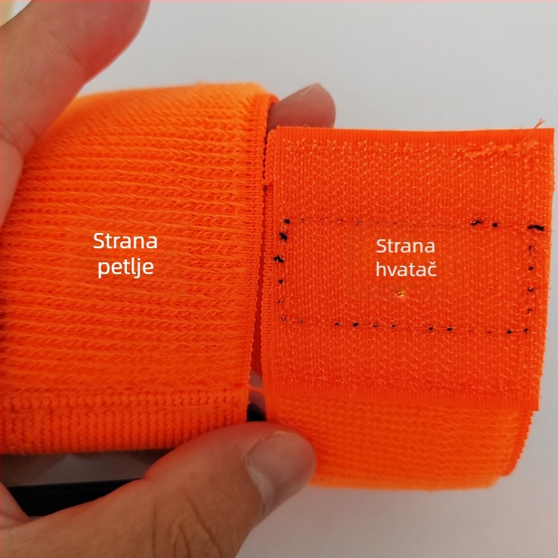 Elastična traka s Velcro zatvaračem za struk, zglob i nadlakticu — najlon/poliester smjesa, Sanmei