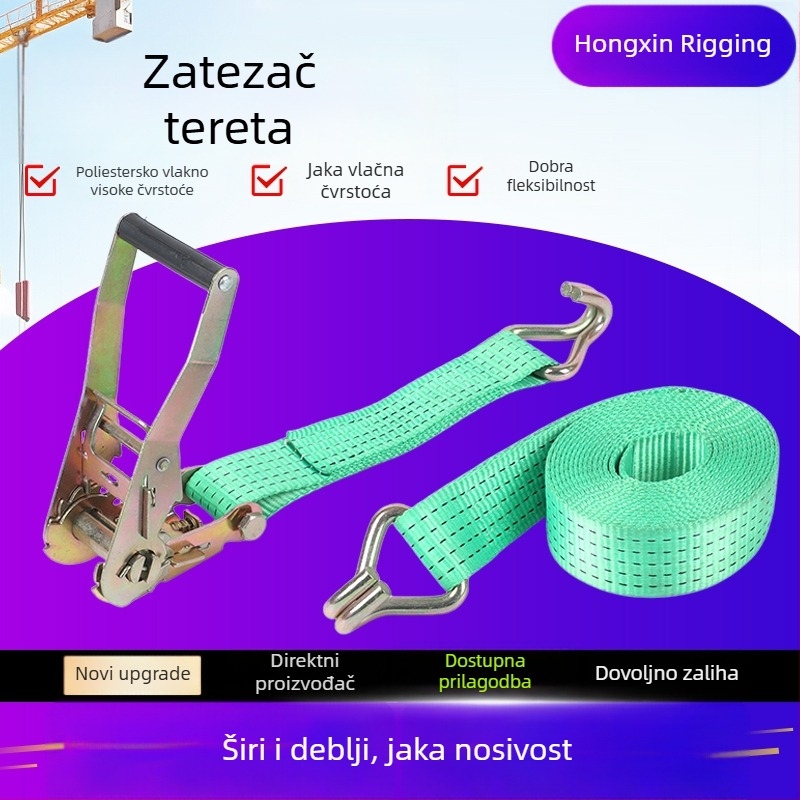 Hongxin Traka za vezivanje tereta s mehanizmom zatezanja