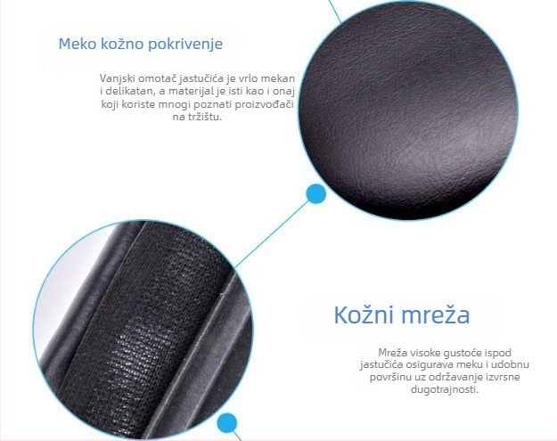 PU sjedalo za bicikl, model U, za obični bicikl, sjedalo za putnika, prilagodljiva obrada