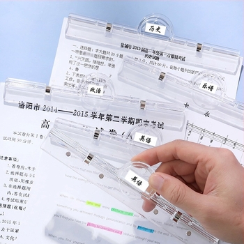 Yusheng Prozirni magnetski fascikl – Veliki kapacitet, od plastike, organizator dokumenata s magnetskim klipom