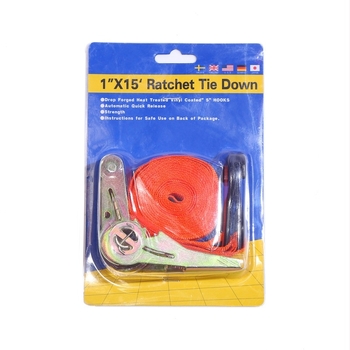 Remen za pričvršćivanje motocikla s ručnom zatezača (ratchet), za motocikle i kamione