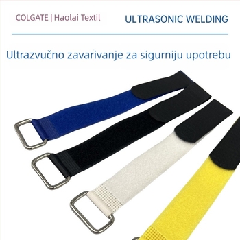 Velcro veza za upravljanje kabelima, smjesa najlona i poliestera, samoljepljiva, obrtna kopča